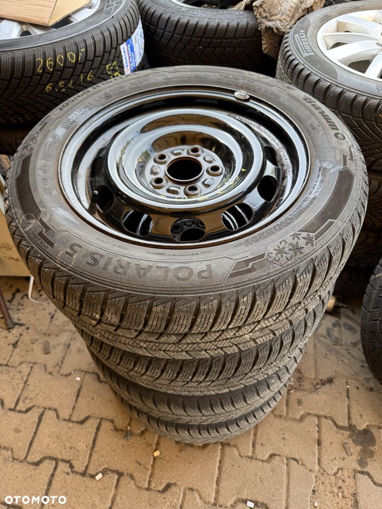Koła stalowe zimowe 5x114,3 Barum 205/60/16 21r Mazda Kia Hyundai Mitsubishi