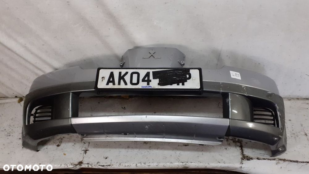 + ZDERZAK PRZÓD PRZEDNI DO MITSUBISHI OUTLANDER SREBRNY - 1