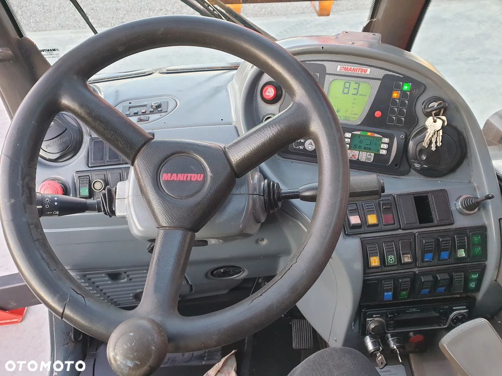 Manitou MRT ROTO 2150 Privilege KOSZ/WIDŁY/PILOT SPROWADZONA SUPER STAN - 10