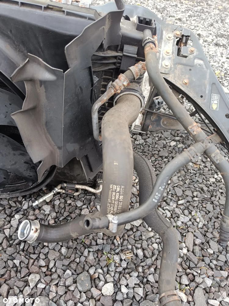 MERCEDES W207 350 3.0 V6 CDI PAS PRZEDNI CHŁODNICE KOMPLET WZMOCNIENIE CZOŁOWE - 11