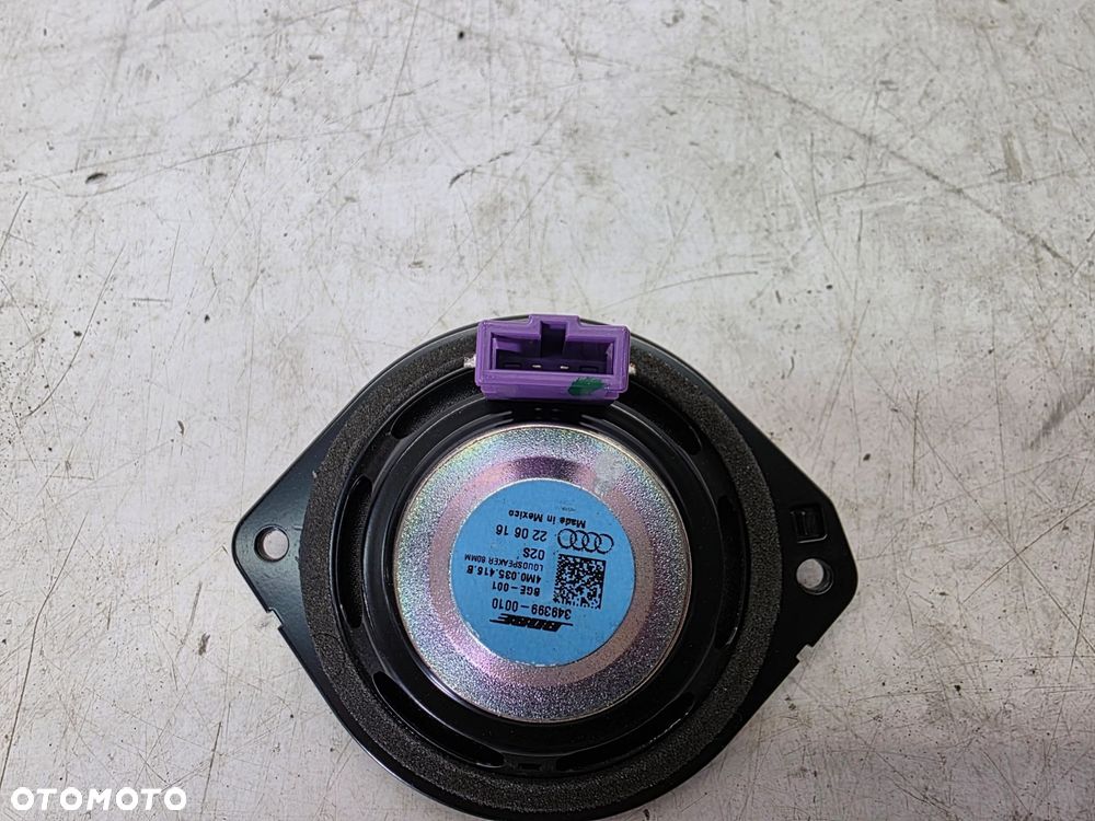 GŁOŚNIK KOKPITU DESKI AUDI Q7 4M 4M0035416B - 6