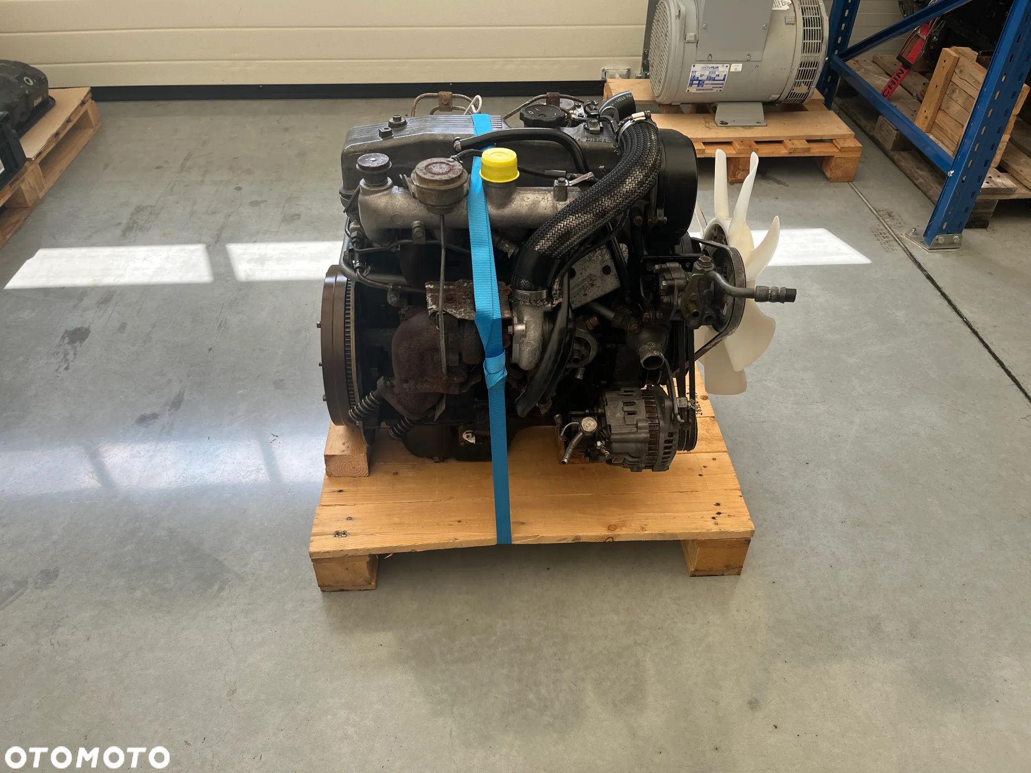 SILNIK KOMPLETNY 2.5 TD MITSUBISHI PAJERO L200 4D56 4877 netto - 9