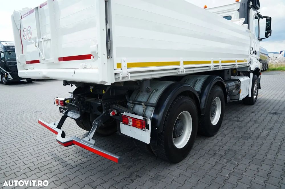 Mercedes-Benz AROCS 2658 / BASCULATOR 3 LATE / SARCINĂ UTILĂ 14 TONE / JANTE DIN ALIAJ / EURO 6 / - 23