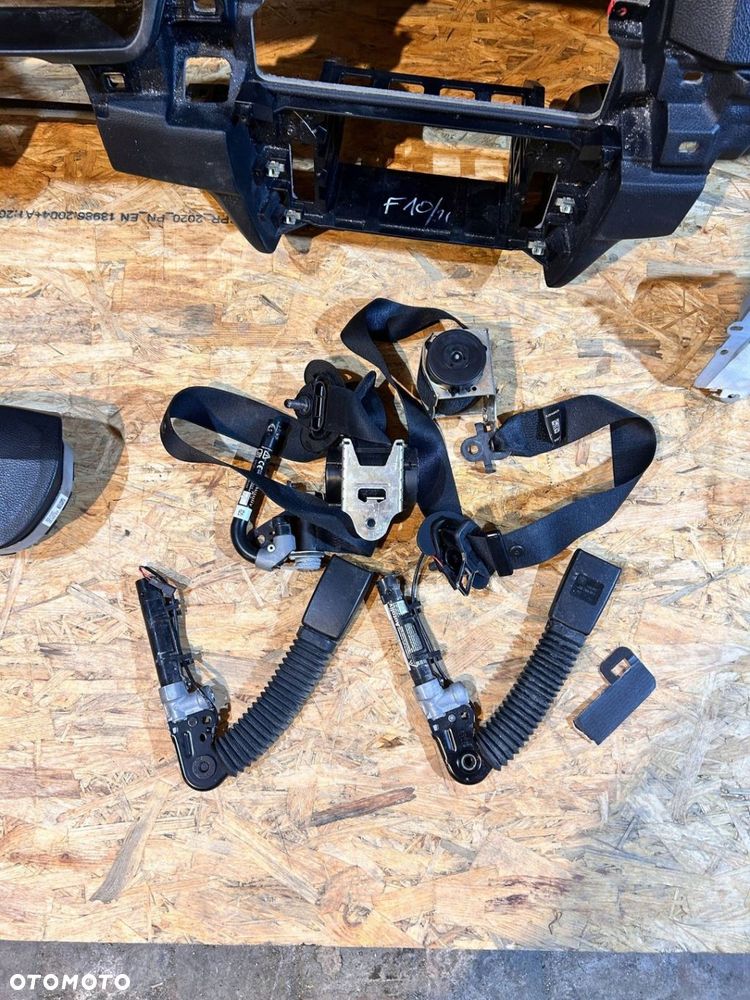 BMW F10 F11 ALPINA B5 D5 DESKA ROZDZIELCZA KOKPIT PODUSZKI PASY HEAD UP - 4