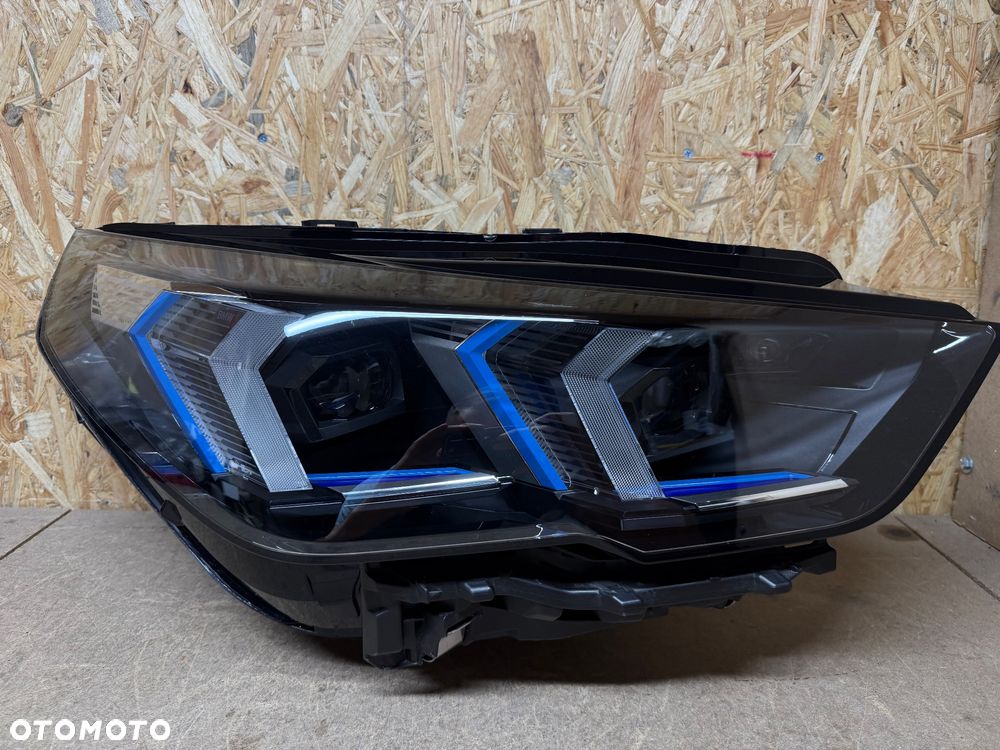 BMW X2 U10 FULL LED NIEBIESKI SREBRNY LAMPA PRAWA REFLEKTOR 5A77EB8 - 29