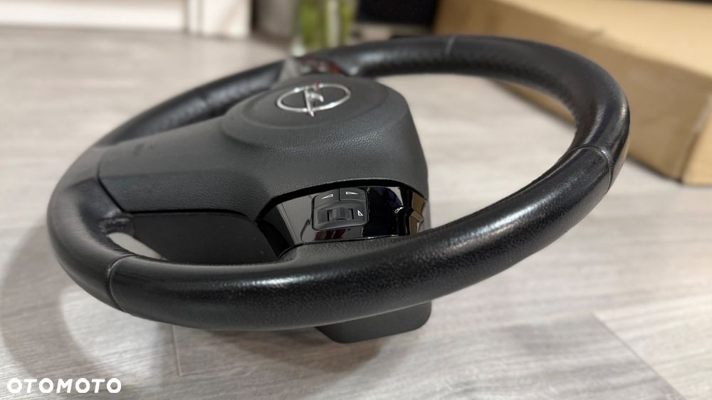 Kierownica Opel Corsa D 06-14 Multifunkcja skóra Black Piano Lift Opc - 5