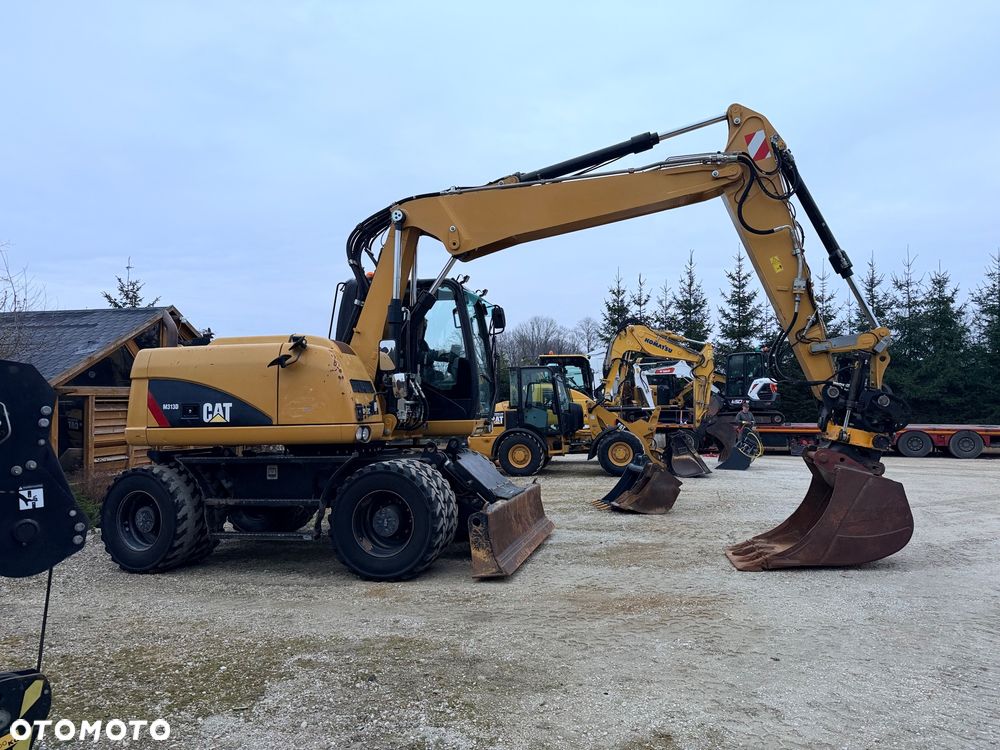 Caterpillar Koparka kołowa M313D ENGCON 2015r 313 Cat CATEPILLAR volvo ew140 Hitachi ZX140 - 8