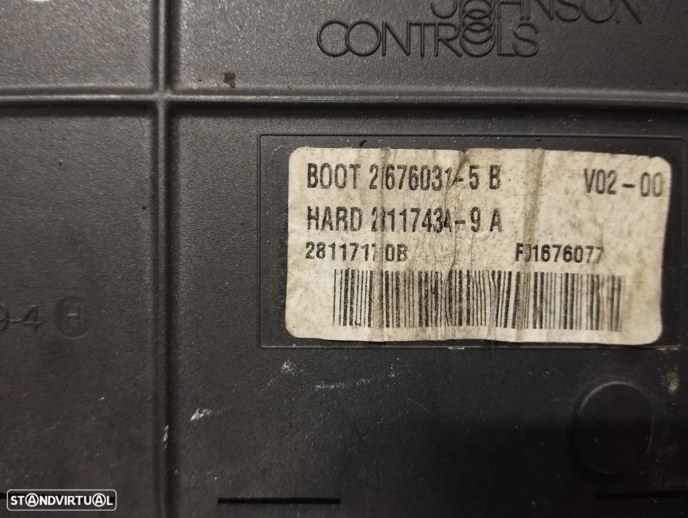 CAIXA DE FUSIVEIS BSI CITROEN C5 II REF: 9661940380 - 3