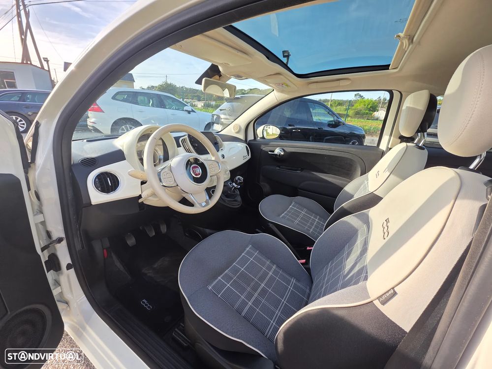 Fiat 500 1.2 Lounge S&S - 10
