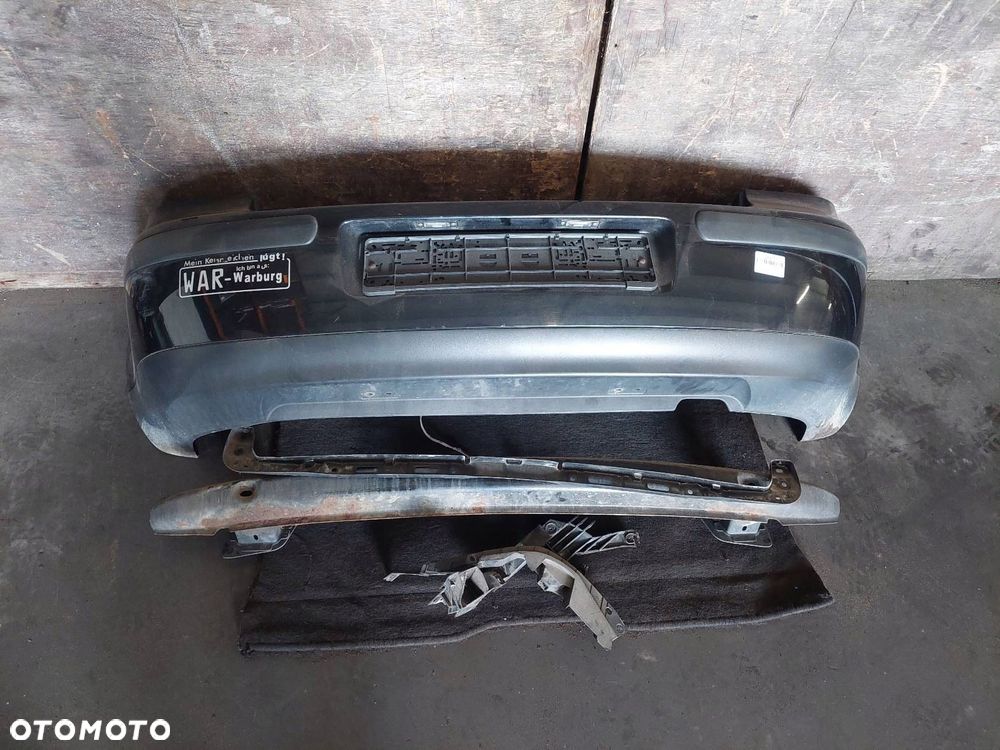 ZDERZAK TYŁ + BELKA + ŚLIZGI VOLKSWAGEN GOLF IV LC9Z - 1