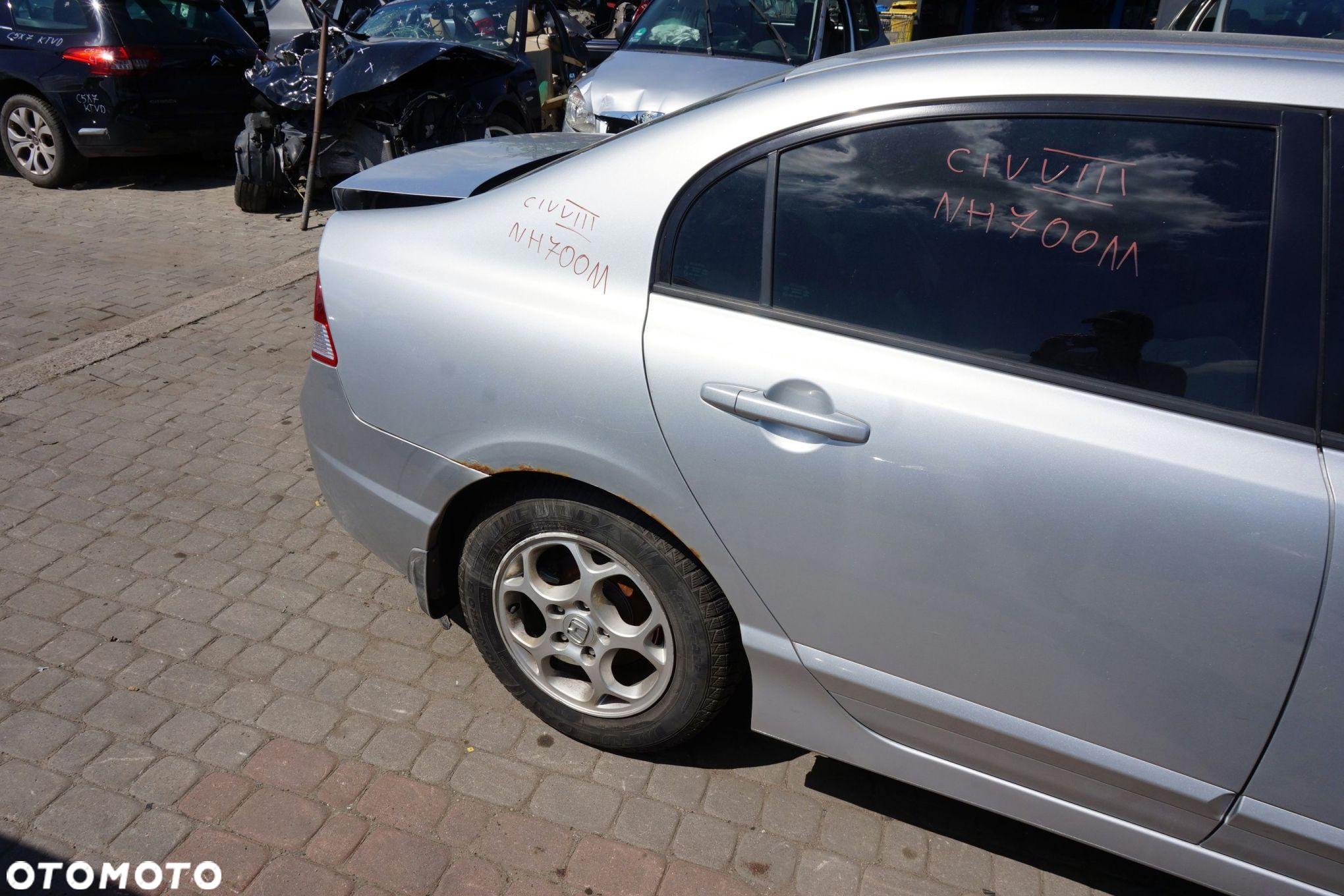 ĆWIARTKA BŁOTNIK TYLNY PRAWY CIVIC VIII SEDAN NH700M 04636-SNA-A00-ZZ HONDA 2006-2010 - 3