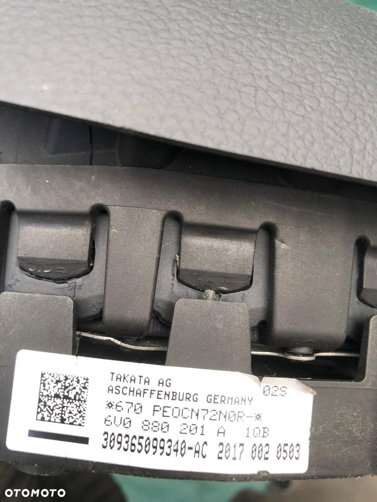 SKODA OCTAVIA III AIRBAG PODUSZKA POWIETRZNA KIEROWCY  PRZED LIFT 6V0880201A - 2