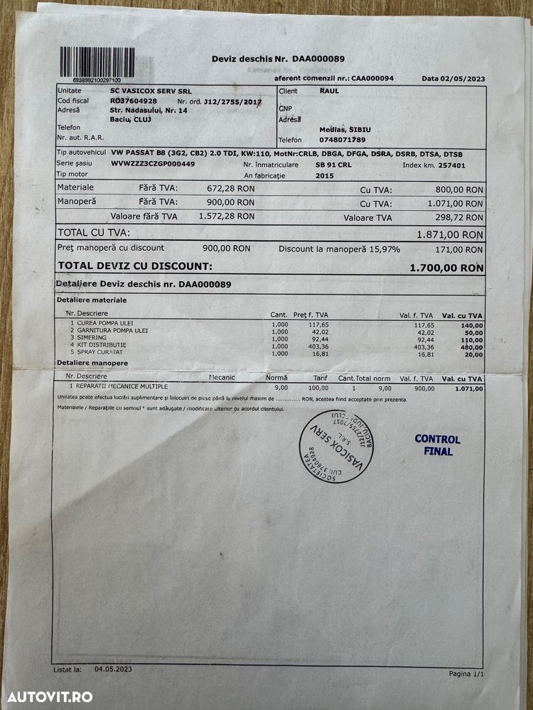 Volkswagen Passat Variant 2.0 TDI Comfortline - 21