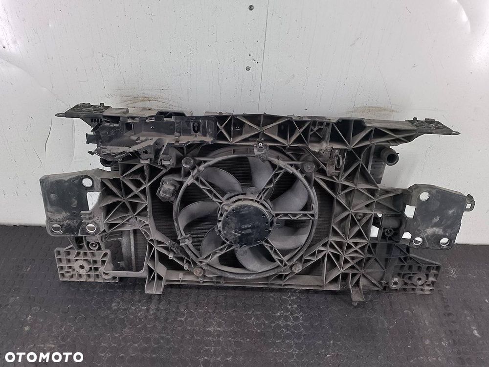 ZESTAW CHŁODNIC WODA KLIMA WENTYLATOR RENAULT MEGANE III 752100004R - 1