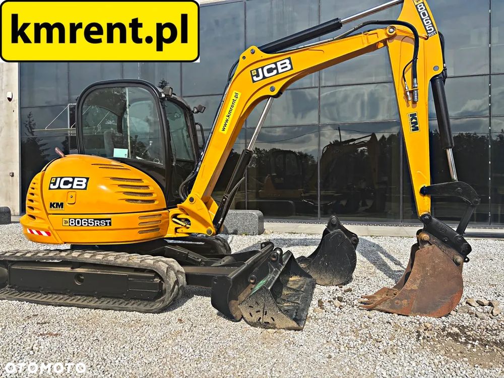 JCB 8065 MINI-KOPARKA 2010 R. MTH:4906! | CAT 307 JCB 855 - 4