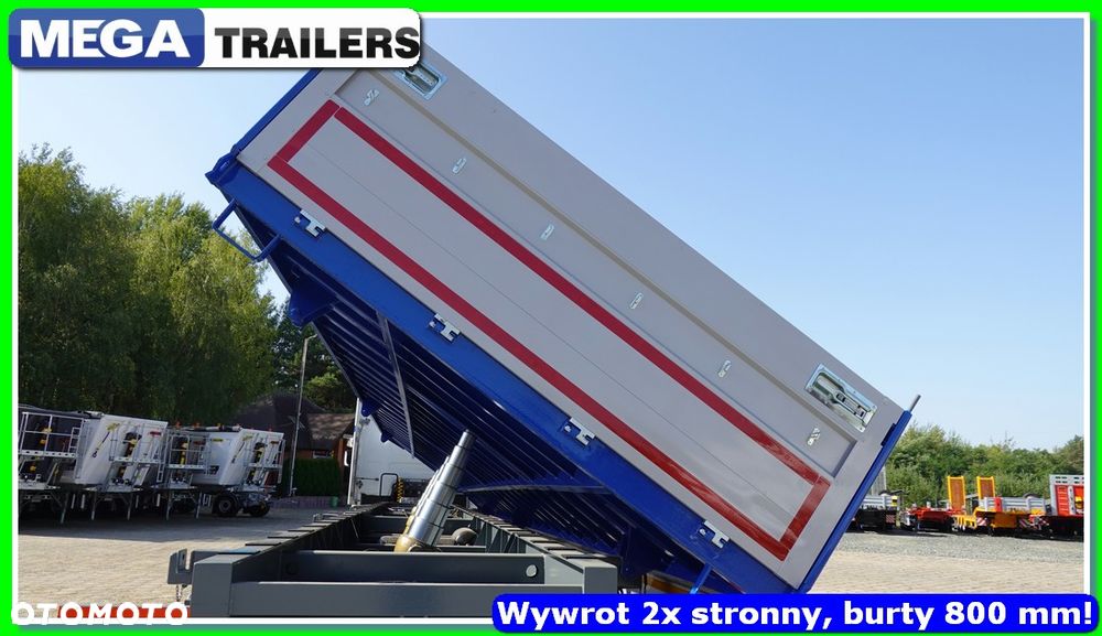 Inny Platforma / Wywrotka 2 strona, 12,60 m, burta 800 mm! - 7