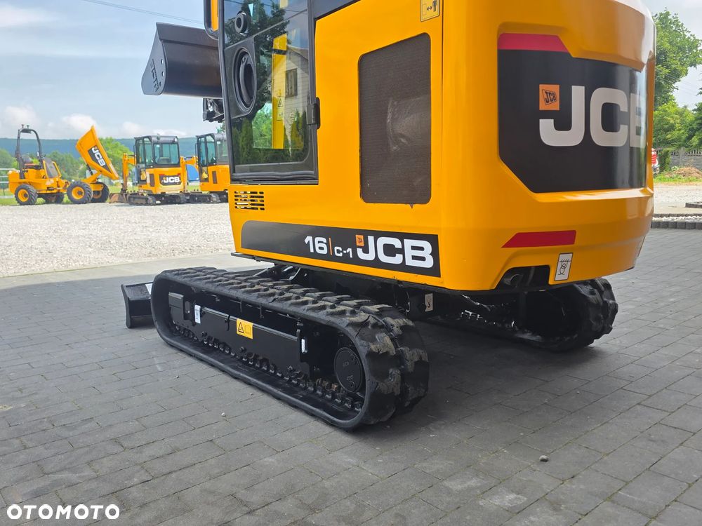 JCB JCB 16 C-1 mini koparka 3 łyżki szybkozłącze 19c1 sprowadzona 8018 serwisowana - 21