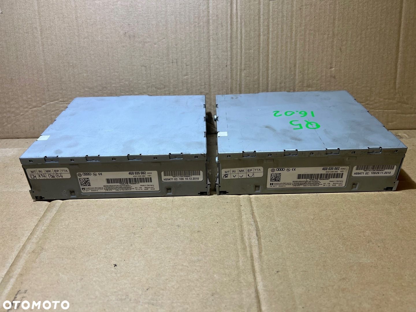 AUDI A6 A7 C7 Q7 Q5 8R STEROWNIK TUNER MODUŁ WZMACNIACZ RADIA 4G0035082 - 1