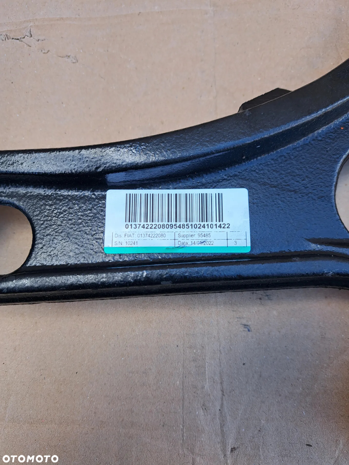 Wahacz prawy przód FIAT Ducato III Peugeot Boxer II Citroen Jumper II 1374222080 od 2014 wahacz prawy przedni Fiat NUOVO DUCATO MY 2014 - 2