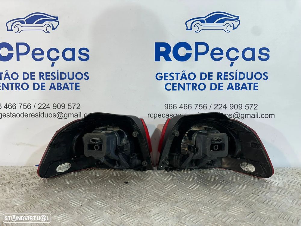 .Conjunto Farolins Tras Traseiro Esquerdo Direito Original Volkswagen VW Golf 6 Mk6 5k0945096M 5k0945095M 2008 - 2013 - 4