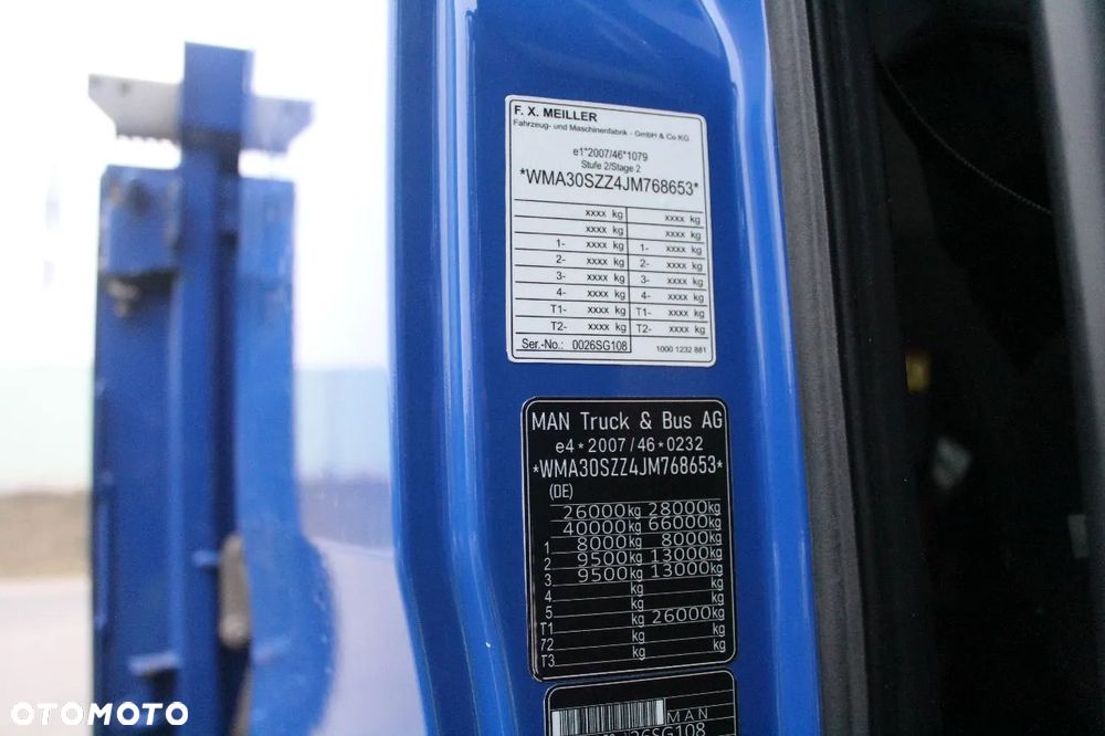 MAN TGS 26.500 6x4 WYWROTKA BORDMATIC MEILLER KIPPER Z NIEMIEC - 28