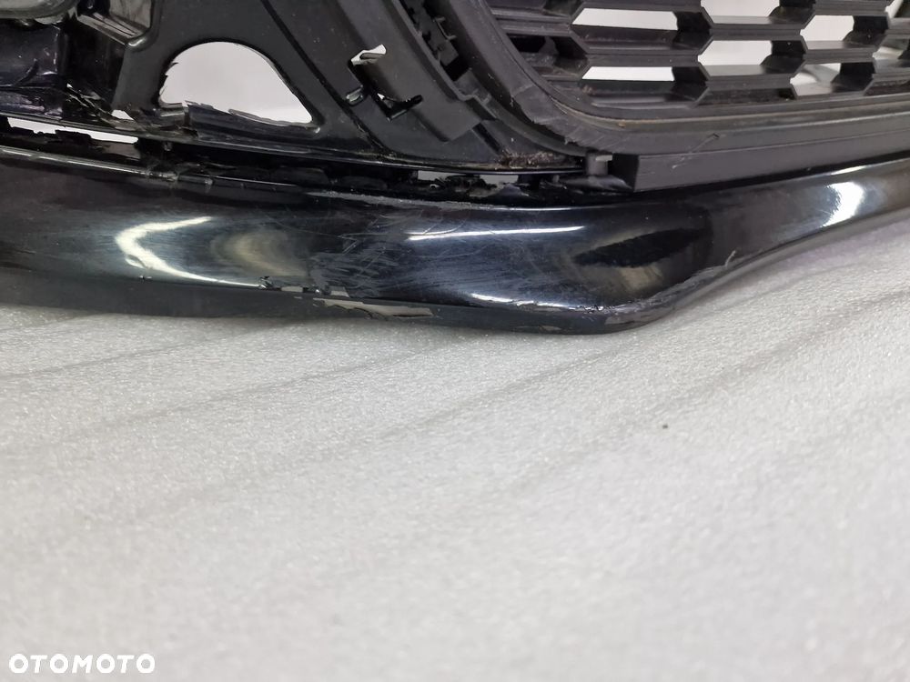 VW POLO 6R0 09- ZDERZAK PRZEDNI PRZÓD NA SPRYSKI + KRATKA ŚRODKOWA + PRAWY HALOGEN + PŁYTA / OSŁONA POD ZDERZAK , NR 6R0807221 , NR AUKCJI NZ1214 - 6