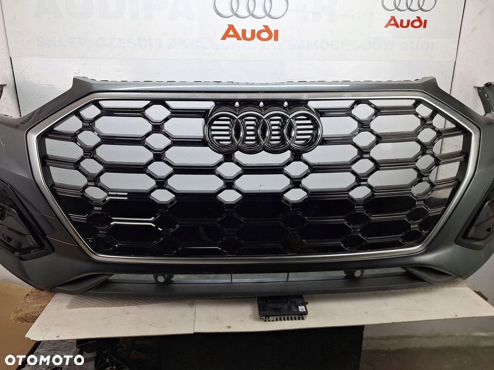 ZDERZAK AUDI SQ5 Q5 80A 80F 2020-2024 S-LINE LIFT CHROM EDITION ATRAPA - 2