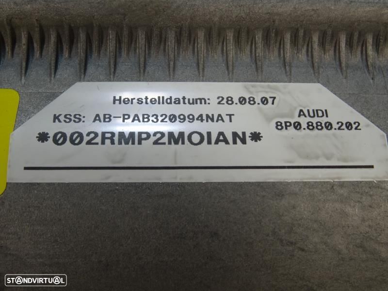 Airbag De Passageiro Audi A3 (8P1)  8P0880202 / 8P0 880 202 - 8