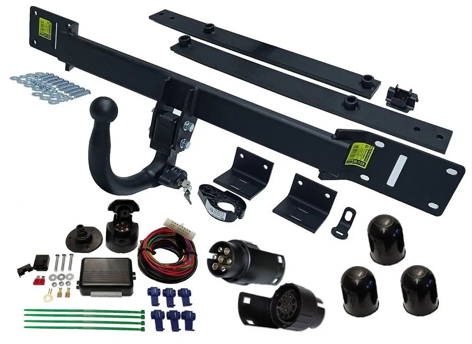 VERTICAL HAK HOLOWNICZY Z KULĄ WYPINANĄ PIONOWO+MODUŁ+7PIN13P MERCEDES W204 SEDAN C-KLASA 2007-2014 - 4