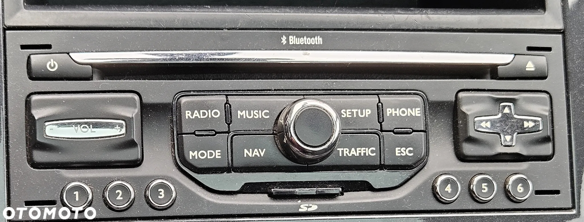 Citroen C3 C4 C5 Peugeot 208 308 5008 Radio CD RNEG1 96661984XT - 3