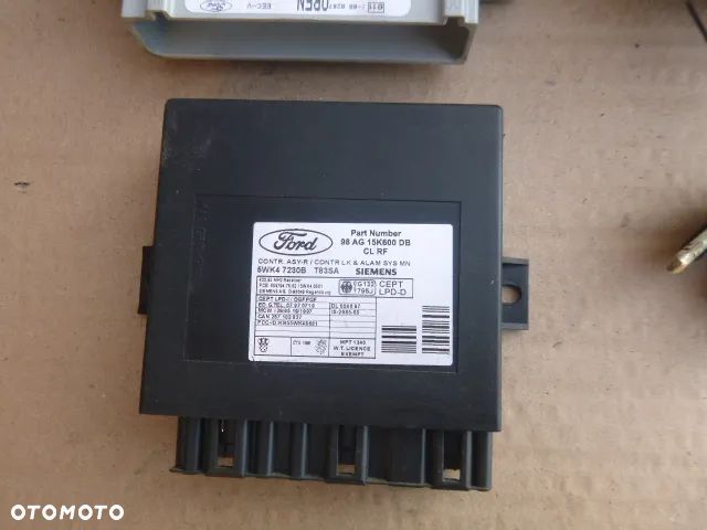 ZESTAW STARTOWY KOMPUTER STACYJKA IMMOBILIZER FORD FOCUS MK1 1.8 16V 98-04 - 5