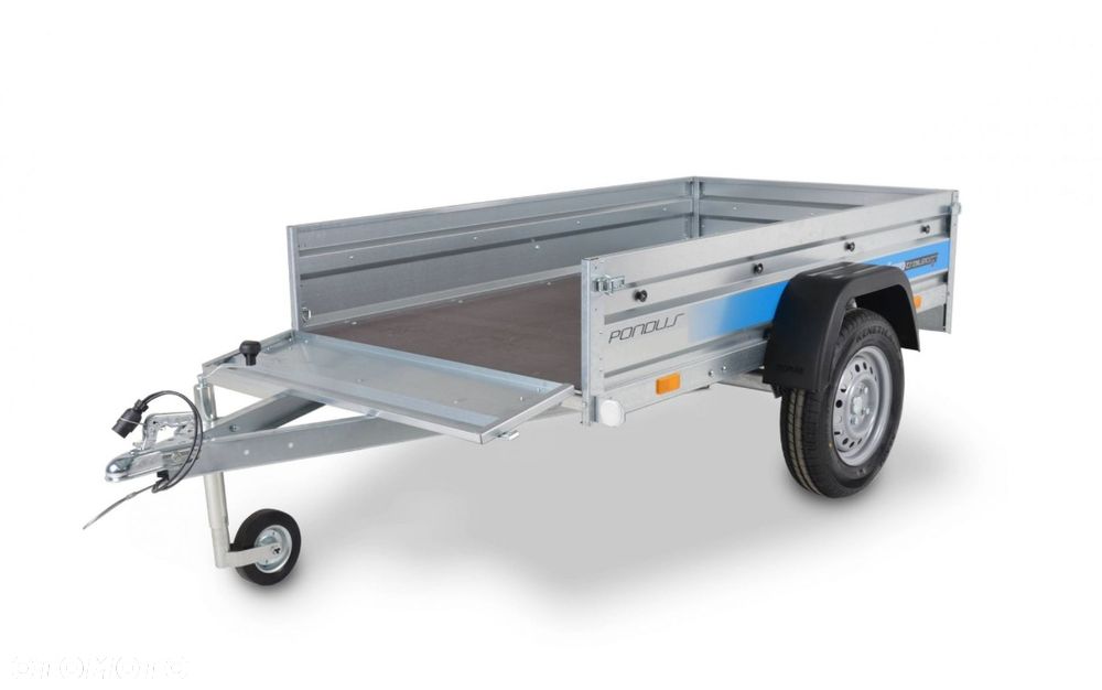 Faro Przyczepa PONDUS 236x125 burty, LEKKA 750kg, DUŻY WYBÓR - 6