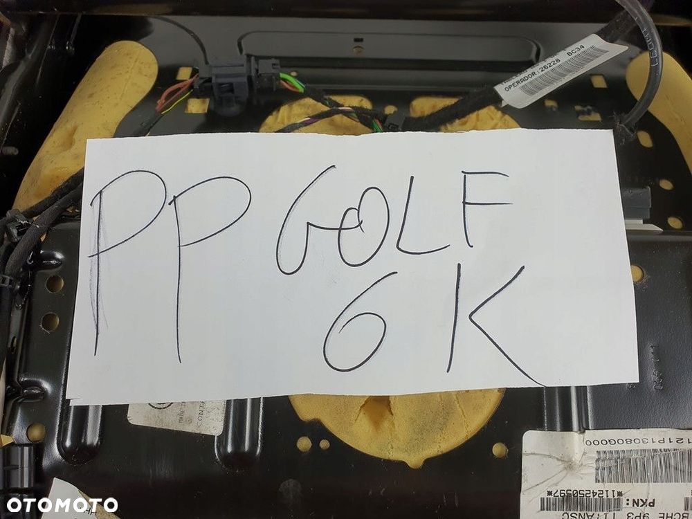 FOTEL PRAWY PRZÓD PASAŻERA VW GOLF VI KOMBI EUROPA - 10