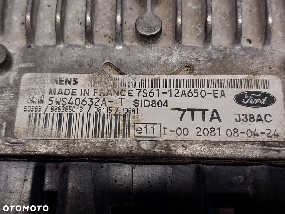 ZESTAW STARTOWY FORD FIESTA MK5 LIFT 1.4 TDCI 7S61-12A650-EA 05-10r - 3