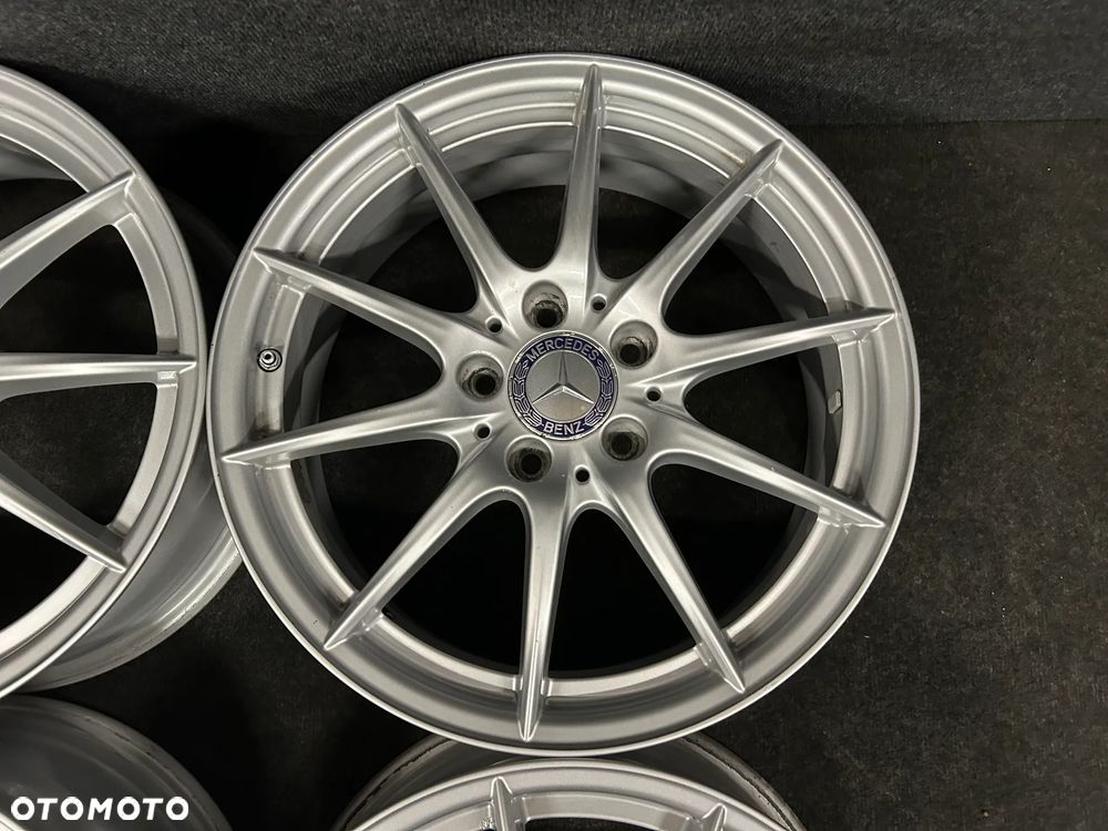 Alufelgi Mercedes A-Klasa W176, W177, B-Klasa W247, W246, CLA 17 cali 5x112 4szt. ładne z czujnikami! - 9