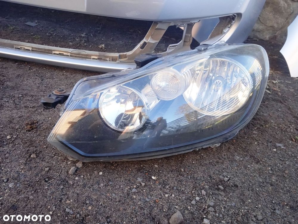 Przód maska zderzak błotnik lewy prawy lampy Volkswagen Golf VI HB w kolor LA7W srebrny - 11
