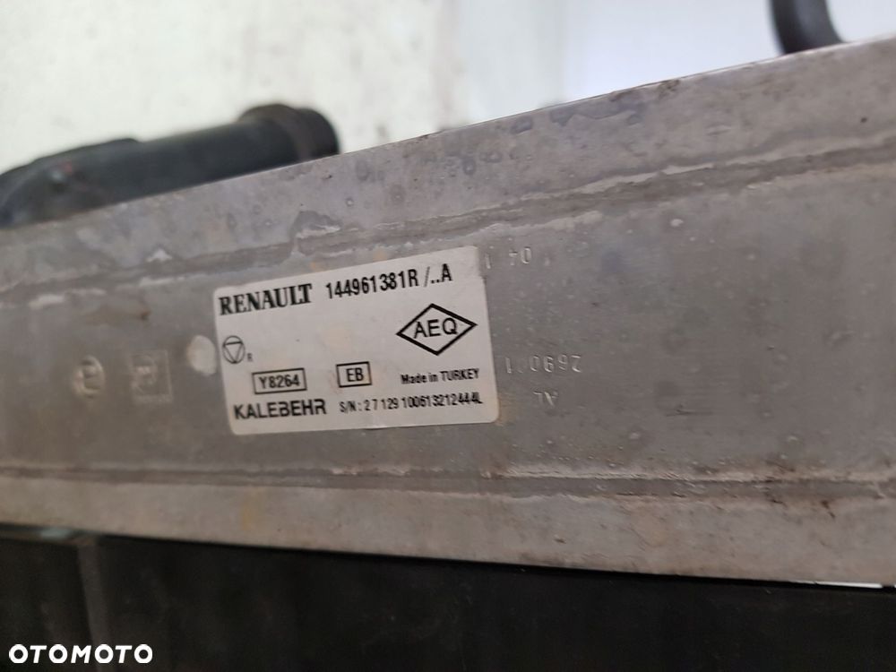 komplet chłodnic wentylator 214107326r renault clio iv captur 1.5 dci - 10