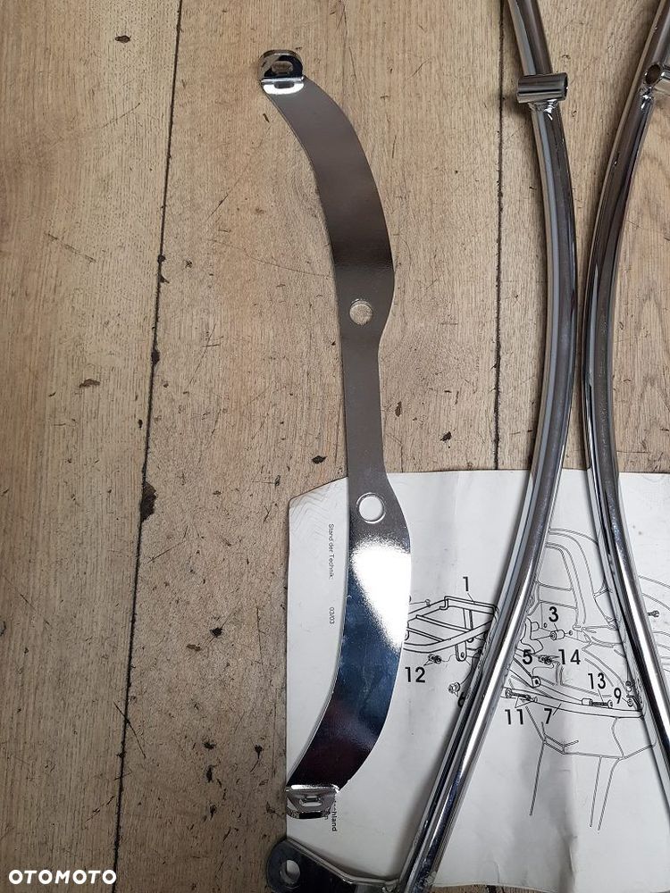 Stelaż pod kufer centralny bagażnik Suzuki Burgman AN400 K3  990D0-15G00-060 - 6