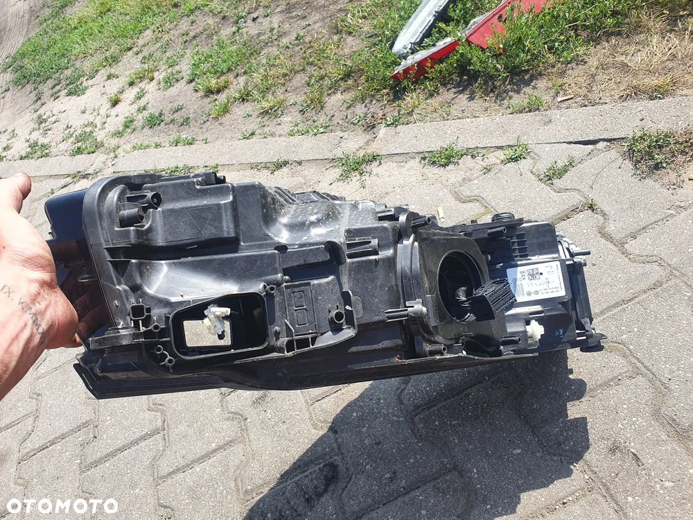 LAMPA PRZEDNIA LEWA VW TOUAREG III FULL LED USZKODZONY KLOSZ 761941081A - 5