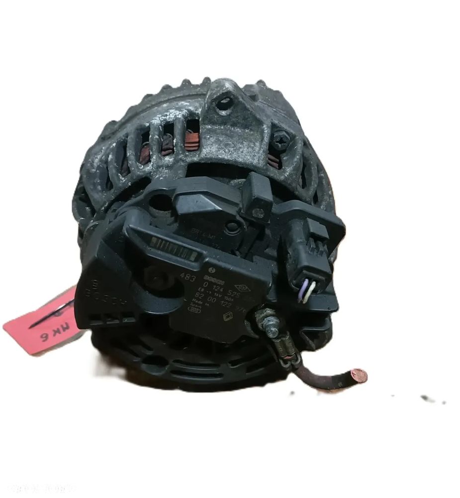 FORD FIESTA MK6 02-08 r. 1,4 TDCI alternator BOSCH 0124525028 + - 4