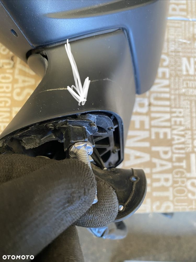 TOYOTA COROLLA E21 19- LUSTERKO ZEWNĘTRZNE LEWE KIERUNKOWSKAZ  WKŁAD SZKIEŁKO NAKŁADKA OBUDOWA LUSTERKA asystent e210 e 210 e 21 9 pin pinów 9-pin - 8
