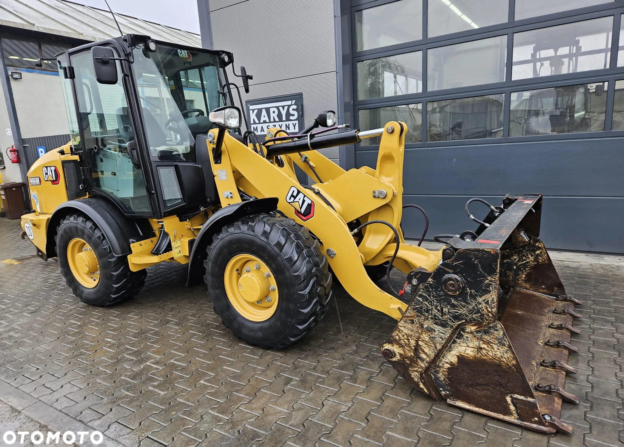 Caterpillar ŁADOWARKA KOŁOWA CAT CATERPILLAR 906 906M 907 908 2021R PŁUG ŚNIEŻNY - 22