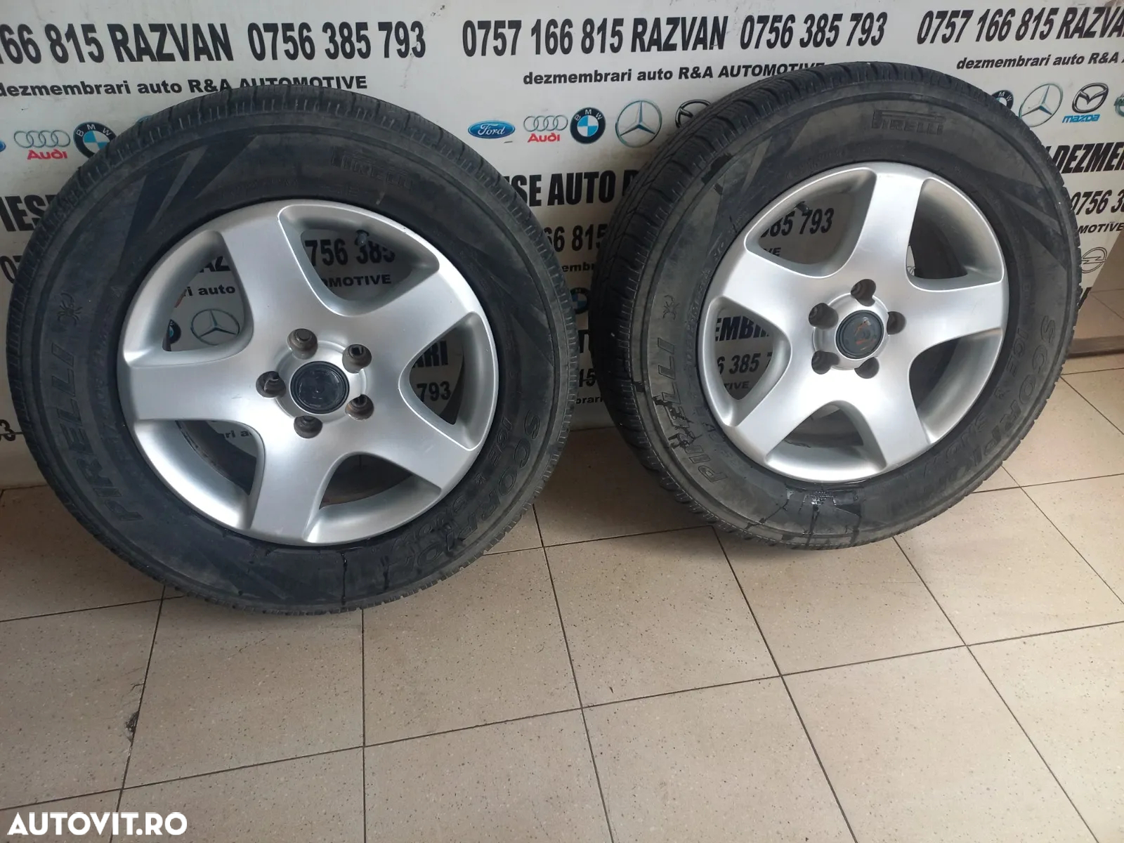 Jante Janta Aluminiu 235/65R17 Vw Touareg 2.5 Tdi 5x120 La Prezoane - 5