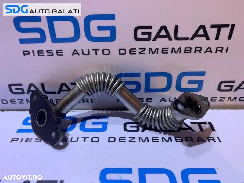 Teava Conducta Retur Ulei Turbo Turbina Turbosuflanta Saab 9-3 93 1.9 TiD 2002 - 2015 Cod 55182896 - 4