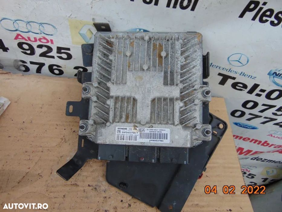 Ecu Peugeot 2.7hdi 607 407 citroen c6 2.7hdi c5 - 2