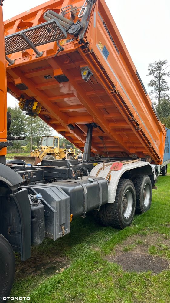 Mercedes-Benz Arocs 3345 6x6 Wywrotka Meiller Kipper + Przyczepa Meiller Kipper (nie 6x4, 8x8, 8x4, 6x2) z Niemiec. Silnik 13l, Hydraulika, nie hydroburta 6x6 Arocs Actros 3345 wywrotka Meiller Duży Silnik Reduktor Napędy na Wał - 7