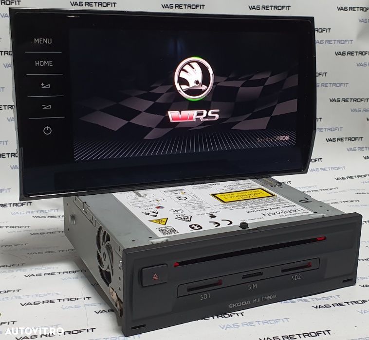 Navigatie Originala SKODA COLUMBUS SKODA Kodiaq Karoq MIB 2.5 Columbus - 1