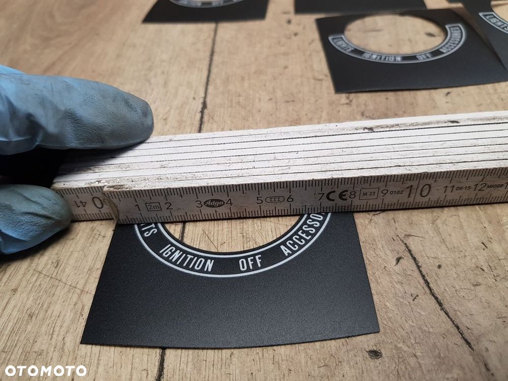 Naklejka pod stacyjkę MCS 900550 Harley Davidson Softail Dyna Fat Boy Heritage - 5