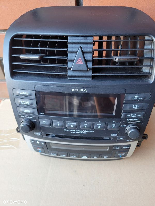 HONDA ACURA TSX RADIO PANEL NAWIEWU 39-175-SEC-L010 - 2