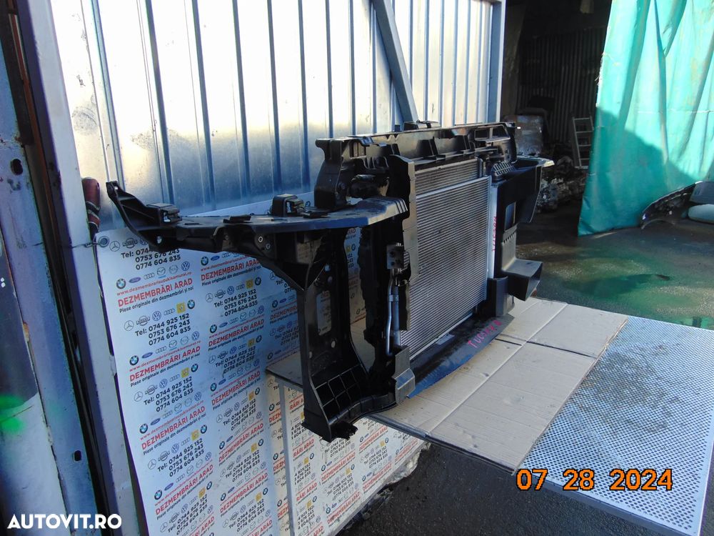 Trager Hyundai Tucson 2015-2021 trager complet radiatoare armatura senzor pietoni 1.6 benzina manual ventilator - 11